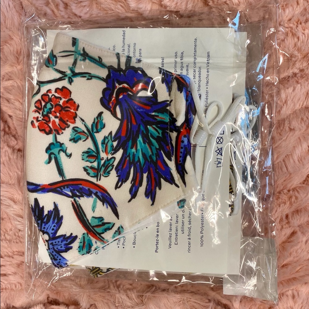 Tory Burch Set of 5 (NWT) Non Medical Grade Masks